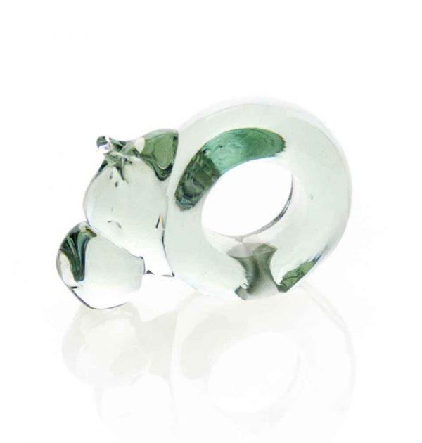 Glass Napkin Ring-Animal