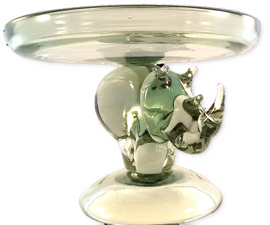 Glass Plate-Animal Stem