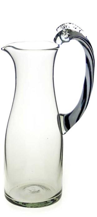 Glass Jug-Colored animal handle