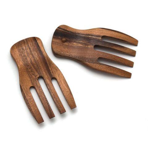 Olive Wood-Salad Servers