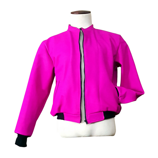 Leather Bomber Jacket