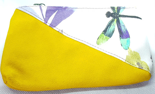 Purse-Leather & Fabric
