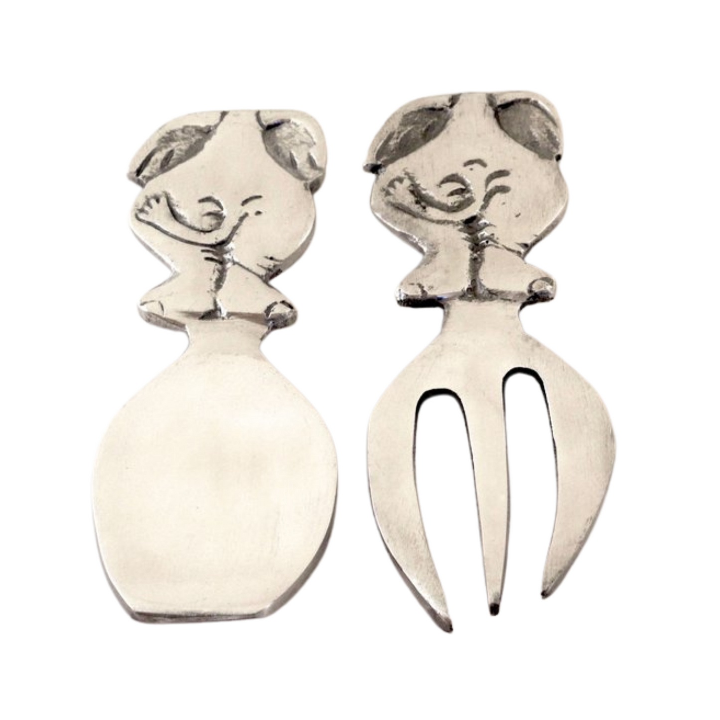 Salad Servers - Aluminum